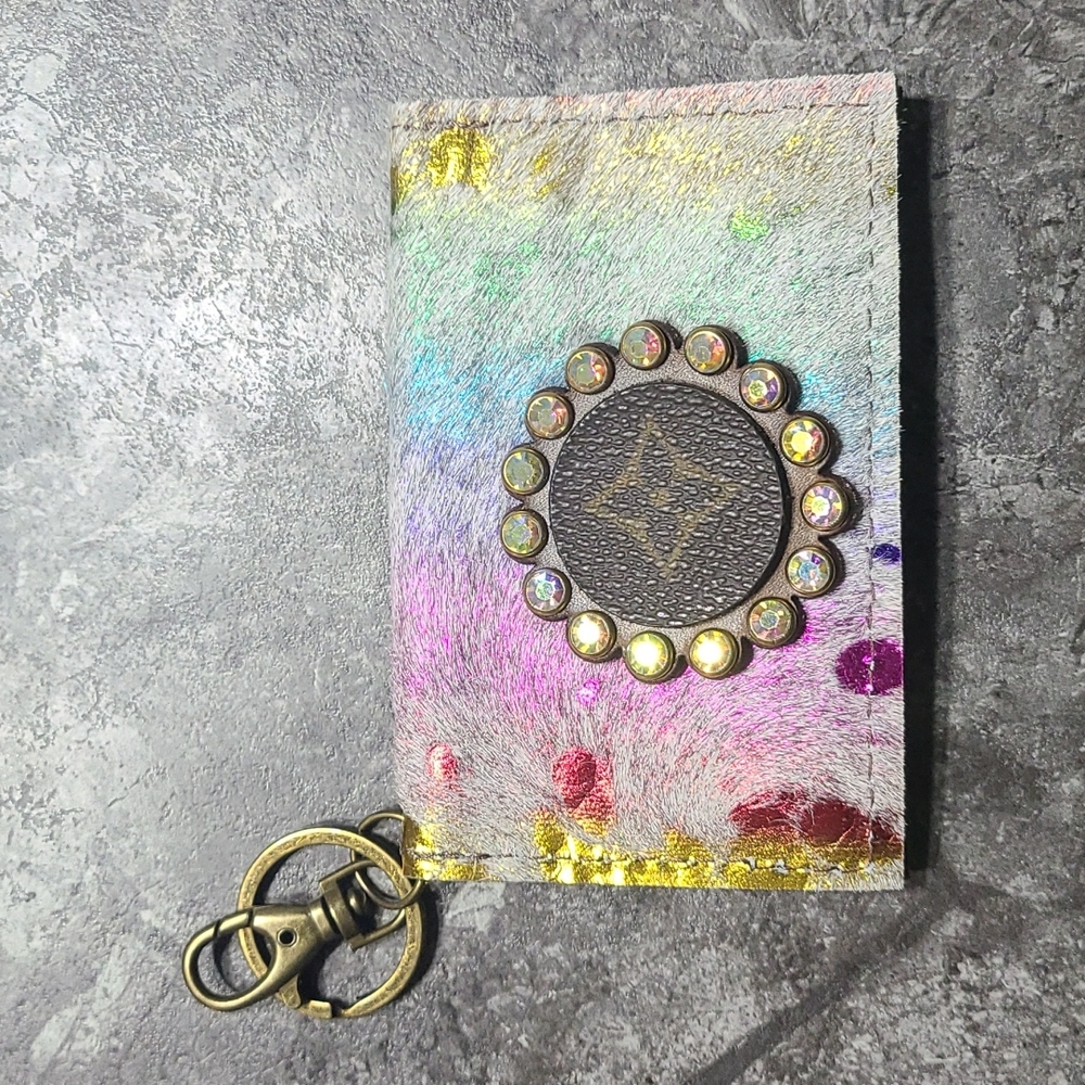 Upcycled Keychain Card Wallet